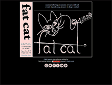 Tablet Screenshot of fatcatmusic.org